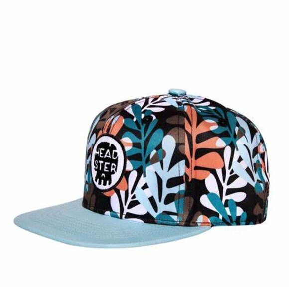 Headster Mumbo Jumbo Jungle Theme Blue SnapBack Cap Kids NWT - Picture 1 of 2